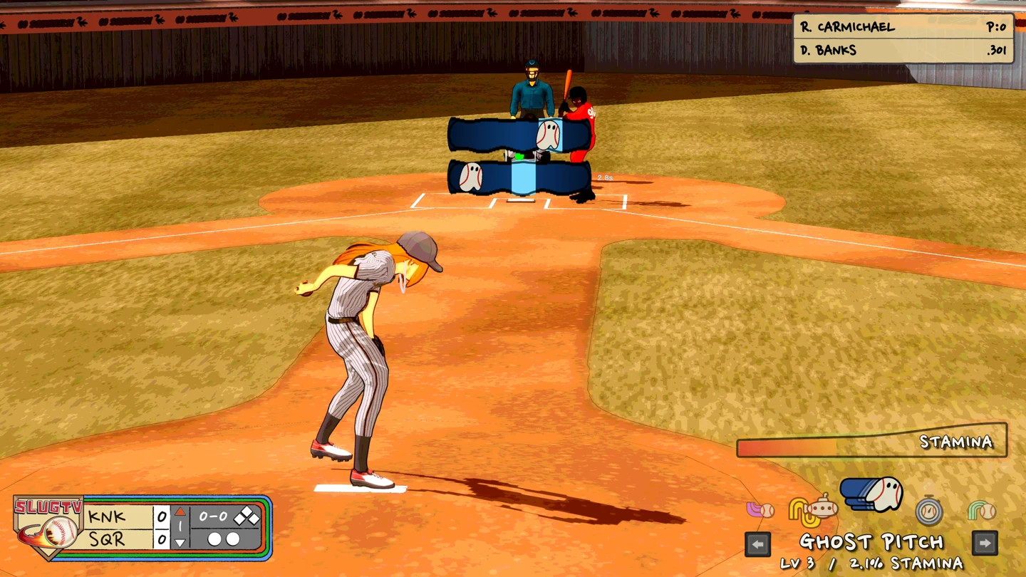 Ghost Pitch with sliders